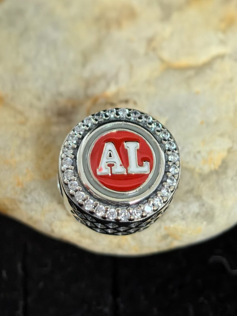 Pandora AL Alabama Y'all Mixed Enamel Dangle Charm, S925 Silver Jewelry Jewelry